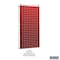 Triton Products 30 pc LocHook Assortment & Hanging Bin System W/ (2) 18" W x 36" H Red Steel Square Hole Pegboards LB18-RKit - alternate 7